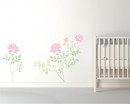 Belle fleur sur les branches avec les oiseaux